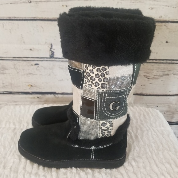 guess ugg style boots